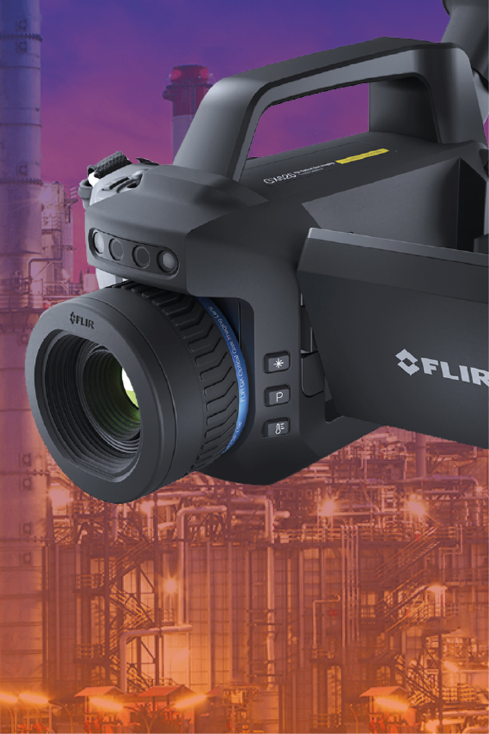 Cámara FLIR para detección de fugas